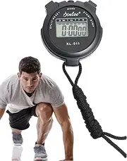 Countdown Stopwatch | Portable Stopwatch - Classroom Timer Shockproof and Wear-resistant with Large Screen, Clock Calendar for Exercise, Baking, Cooking, Maciun