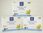 Pack of 9 Kiss My Face Olive Oil Fragrance Free Bar Soap, 3 Boxes of 3 Bars Each