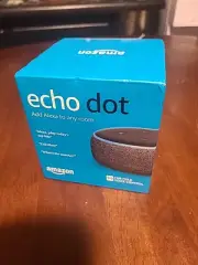New & Sealed / Amazon Echo Dot 3rd Generation w/ Alexa Voice - Charcoal / Black