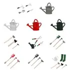 Garden Doll Farming kits Miniature Tools Wood Hoe Shovel Dollhouse Accessories