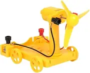 Eigell DIY Wind Power Car Toy Teaching Prop Scientific Experiments Set for