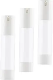 GLSTOY 3Pcs Reusable Sub Bottles Travel Toiletries Containers Press Type Skincare Bottles for Perfume Lotion Shampoo Sunscreen for Outdoor Activities Travel