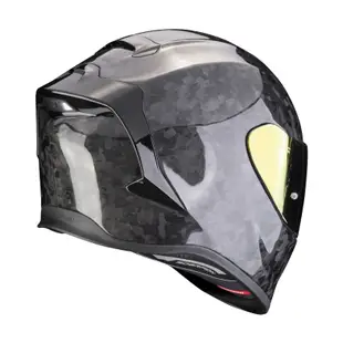 安信 | Scorpion 安全帽 EXO-R1 EVO AIR CARBON ONYX 素色 黑 鍛造碳纖維 全罩
