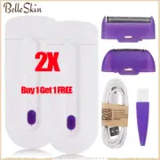 2X Electric Smart Touch Hair Removal Painless Laser Shaver Facial Body Epilator