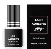 Lash Adhesive - Strong Eyelash Extension Glue | Eye Lash Adhesive | Professional Eyelash Glue | False Eyelashes Adhesive for Lash Extensions for Daily Life, Wedding