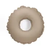 Garden Glory Cotton Couture Canvas Pool Float Ring Raft Round 110cm Beige