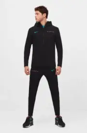 Nike Tech Fleece Pack Barcelona FC Slim Fit Joggers Pants Black Extra Small XS
