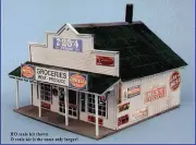 Blair Line 280 O Blairstown General Store Laser-Cut Building Kit