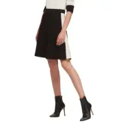 DKNY NEW Women's Elastic Waist Pull On Knit A-Line Skirt TEDO