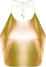 [GRRKDFQ] Women's Lingerie Sets Lace-Up Halter Backless Tank