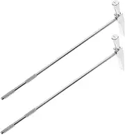 Kisangel 2pcs Set Aluminum Alloy Tuning Hammer Set for Kalimba Durable Sound Maintenance Tools for Key Key Thumb Pianos Instrument Wrench for Reliable Tuning