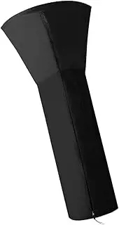 Oxford Cloth Weatherproof Patio Heater Cover Stand-up Round Cover Zipper Easy On/Off Design