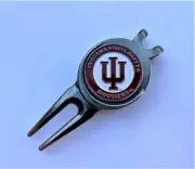 New Indiana Hoosiers Golf Ball Marker and Magnetic Divot Tool
