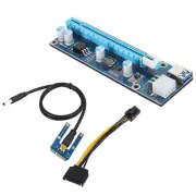 Mini PCI-E To PCI Express16x Extender Riser Adapter With Power Cord For ZTS Fit