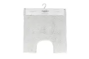 Toggle Contoured Bath Mat (White) - 50 x 50cm