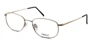 Flexon FL 600 714 Men's Glasses Gold Size 52 - Private Health Rebate - Blue Light Block Available