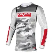 SEVEN RIVAL BARRACK JERSEY WHITE YOUTH MEDIUM