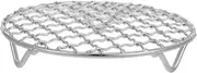 COLLBATH Egg Rack Stainless Steel Round Pot Baking Rack Legs Raised