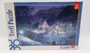 Trefl Bavaria Winter Church Mountains Alps 1500 Piece Jigsaw Puzzle New SEALED