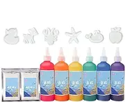 Magic Gel Water Toy Kit for Kid - Colorful Magic Gel Water Art Kit | Magic Gel Water Toy Crafts Kit Creative Magic Gel Water Art Kit for Boys Girls Kids Child