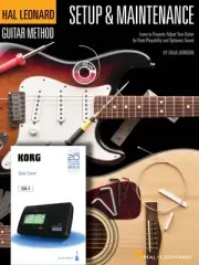 Hal Leonard Guitar Method Setup & Maintenance Repair Lessons Korg Tuner Book