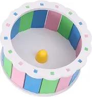 ibasenice Hamster Plaything Silent Running Wheel Pet Material Easy to Pet Exercise Toy
