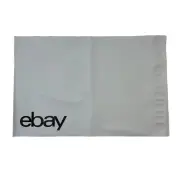 100 eBay Branded Black Logo Polyjacket Polymailer Envelope 9" X 11.5"