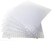 Creator's Waffle Grid 6-Pack - As Seen On HGTV/DIY Cool Tools Network - 100% USA - Solid Bottom Modular Surface - Glass Cutting, Small Parts, Liquid Containment, Grow Room, Etc. - Home, Office, Shop