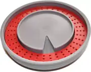 Bee Feeder and Water Dispenser Tool for Beekeeping - Gray Plastic Dish