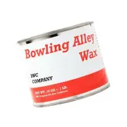 Bowling Alley Wax, Clear Paste Wax, 16 oz. Can Bowling Alley Clear Wax