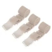 Chiffon Ribbon, 1.5"x7 Yard Silk Beige Tulle Satin Fabric Ribbon,3pcs