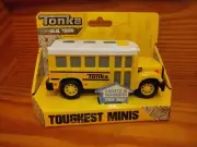 Tonka Toughest Minis Unified School District School Bus, Sound & Lights, New