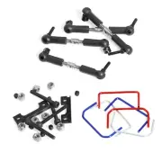Easy to Install Rear Wide Sway Bar Kit for Traxxas 1/16 E-Revo/Mini Slash RC Car
