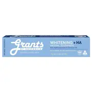 Grants Whitening with HA Natural Toothpaste 110g