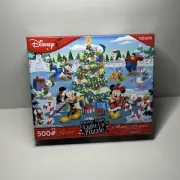 Disney Holiday Magic Mickey, Minnie & Friends Light-Up Puzzle