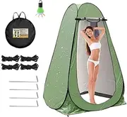 Shower Tent,Portable Privacy Changing Tent Waterproof - Foldable Restroom Privacy Bathing Shelter for Camping Beach Travel Survival Hiking Road Trip