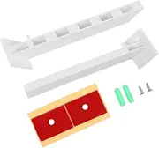 Alipis 1Set Rv Bathroom Storage Rod Adjustable Corner Shower Shelf for Easy Installation for Rvs and Campers Material Organizes Toiletries and Towels