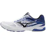 MIZUNO WAVE EMPEROR TR2 男鞋 慢跑 輕量 避震 白 藍 黑 【運動世界】 J1GA178610