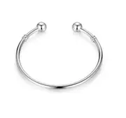 Silver Snake Bangle Chain