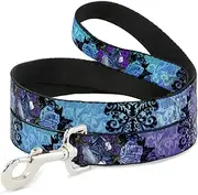 Dog Leash Tattoo Johnny Fairy Blue Hair 4 Feet Long 1.0 Inch Wide