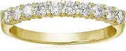 [Vir Jewels] 3/4 CT Diamond Wedding Band in 14K White Gold