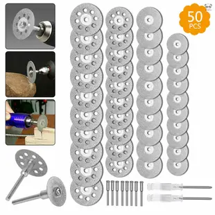 50x 鑽石切割輪子 Dremel 旋轉工具研磨機金屬切斷光盤