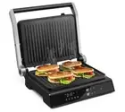 Costway 1200W Electric Panini Press Grill: Sandwich Maker with Adjustable Temp