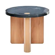 Pivot Round Marble Side Table