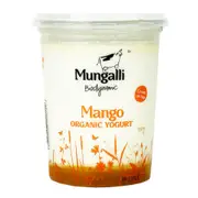 Organic Mungalli Creek Mango Yoghurt 500g – Fresh, healthy organic delivery | Doorstep Organics.