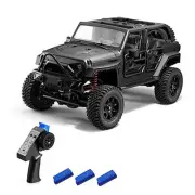 RC Crawler, 1:12 Scale 4WD Remote Control Car, Off-Road Truck with Lights,