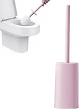Toilet Bowl Brush | Cleaning Toilet Brush and Holder Set - Toilet Bowl Brush Holder Set with Long Handle, Bathroom Cleaning Toilet Cleaner Scrubber Buniq