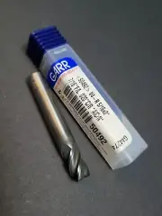GARR V4R 5/16" Solid Submicron Grain Carbide End Mill 2" OAL C/C .02" Machinist