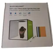 LIGHT BOX PULUZ 25cm FOLDABLE LED RING LIGHT STUDIO PHOTO STUDIO RING LIGHT NEW