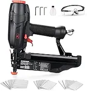 AEROPRO TOOLS Finish Nailer 16 Gauge Nail Gun 90 Nails/Min, 1-Inch to 2-1/2-Inch, Pneumatic Finish Nail Gun, Tool-Free Depth Adjustment Jam Release